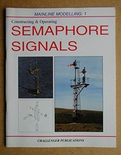 MAINLINE MODELLING No.1 - SEMAPHORE SIGNALS-NICHOLSON MICK