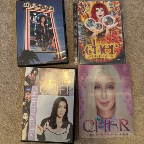 Cher dvd lot - 4, or