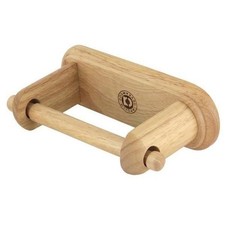Toilet roll holder wooden - toilet,