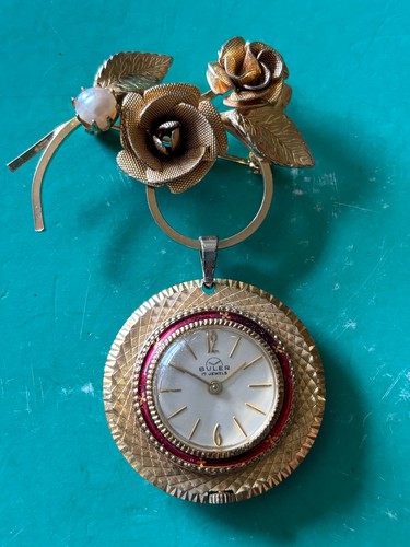 Vintage buler pocket - vintage, watch