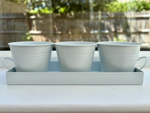 Indoor herb planters - indoor, tray