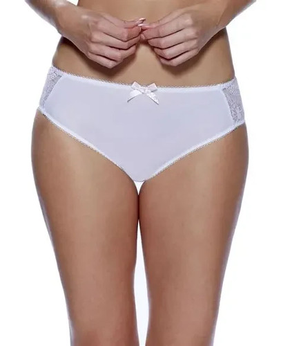 Ladies white lyla lepel briefs