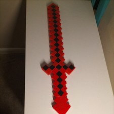 Red Minecraft Sword