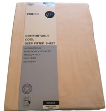 M&S Home Double Deep Fitted