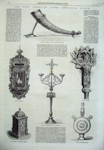 Old antique print 1869 - old,