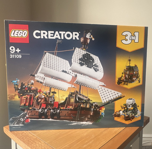 Lego creator pirate ship 31109 - lego,