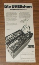 Rare Advertising Vintage UHER