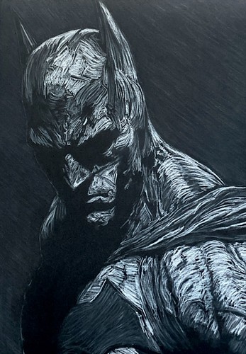 Original batman art - batman, &