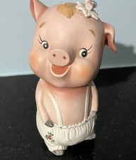 Cute Vintage Ceramic Piggy