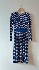 Boden Dress Midi Maxi Blue Print Dress Never Been worn
