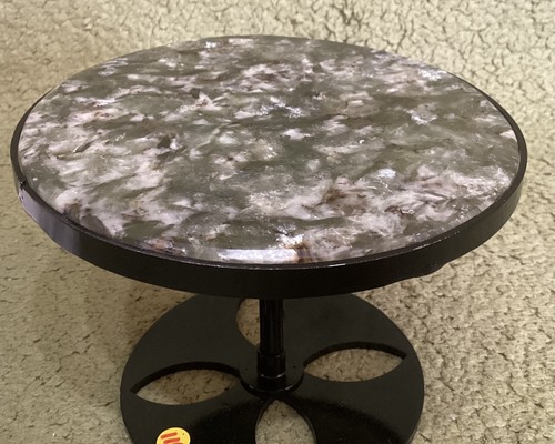 Crystal green mica - mica, rotating