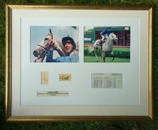 Frankie Dettori Signed, Racing