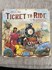 Ticket to Ride: India & Switzerland Map Collection 2 Days of Wonder  Opened