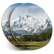 2 x Coasters - Snowy Mountain
