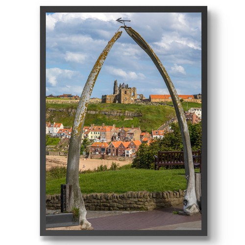 Whitby whale bone a3 - a4,