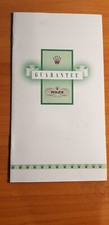Rolex vintage Guarante english