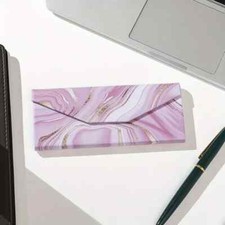 Ladie's pink glasses case