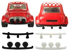 Front & Rear Bumpers For Vintage Scalextric C7 Mini Cooper Rally