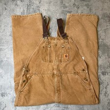 Tan Denim Carhartt dungarees