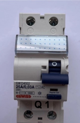 Gewiss d4002 25a - gw, 2