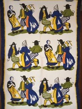 Vintage All Cotton Tea Towel
