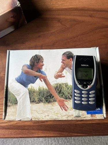 Nokia 8210 mobile phone blue - phone,