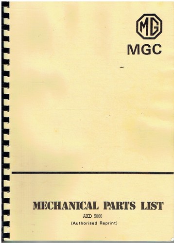 Mgc roadster gt coupe - mg,