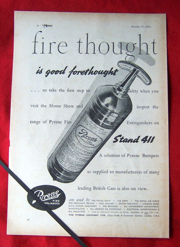 Pyrene car fire extinguisher - pyrene,