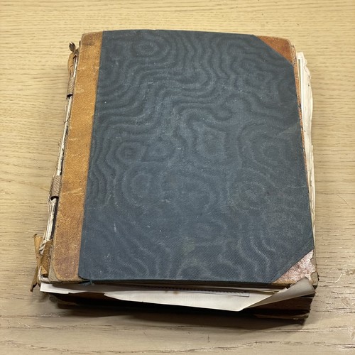 Vintage scrap book - book,