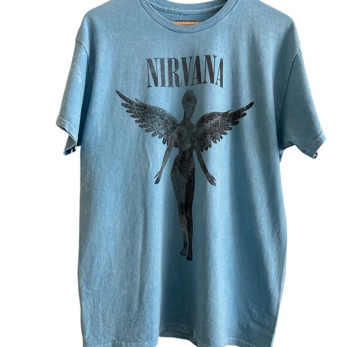 Nirvana angel tee men - nirvana,