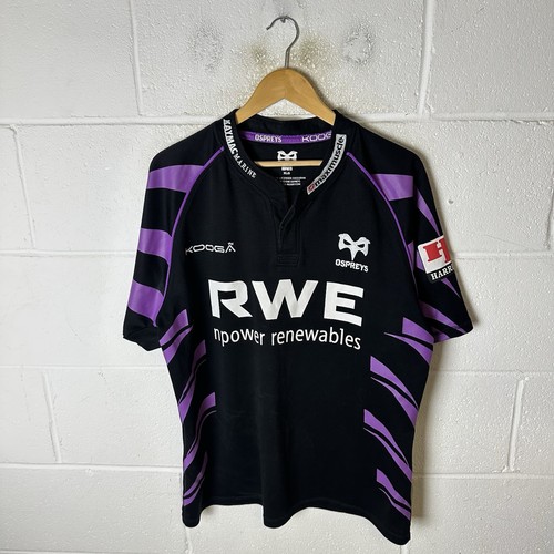 Ospreys rugby shirt mens extra - shirt,