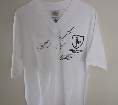 Tottenham signed shirt 4 - shirt,