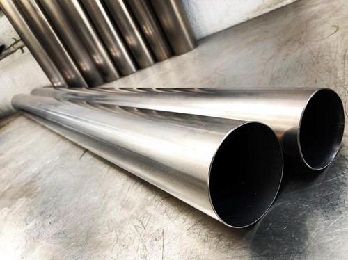 Titanium tube 5mm - titanium, 80.5mm