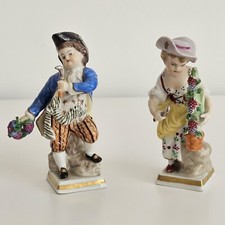 Pair Of VTG Sitzendorf Grape