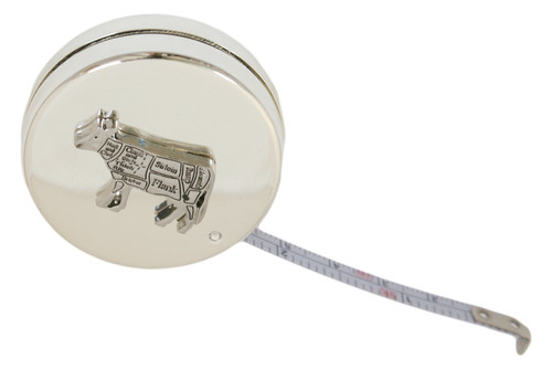 Butchers animals steel tape - 1m,
