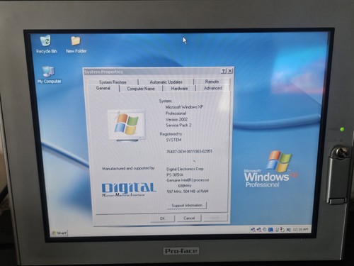 Pro face ps3851a t41 hmi - ps3851a-t41, panel