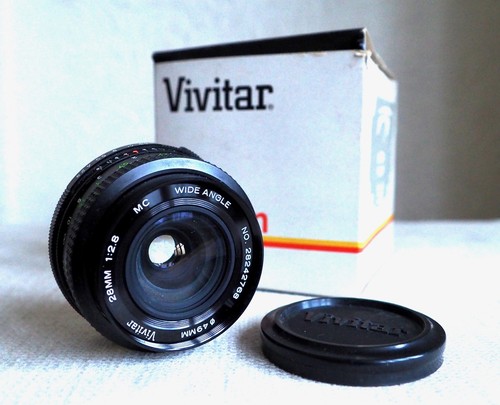 Vivitar japan 28mm wide - vivitar,