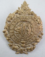 Military Brass Badge Argyll &