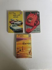 Ladybird Books for Grown Ups Bundle x3 - The New You, Red Tape & Mid Life Crisis