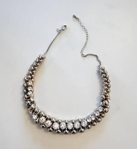 Silver plated white - plated,