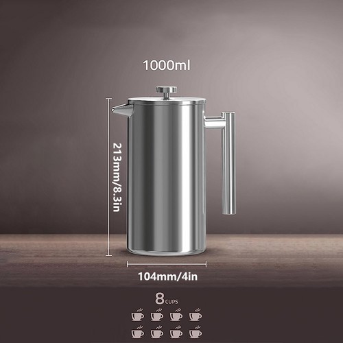 1000ml cafetiere french - cafetiere, press