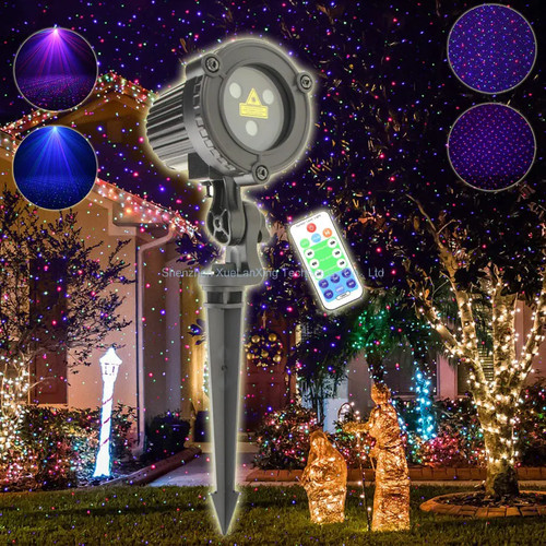 Rgb laser garden projector - rgb,