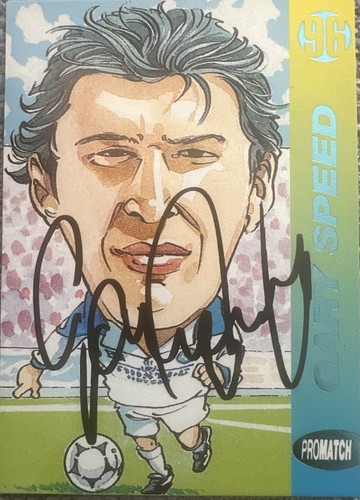 Leeds united gary speed signed - united,