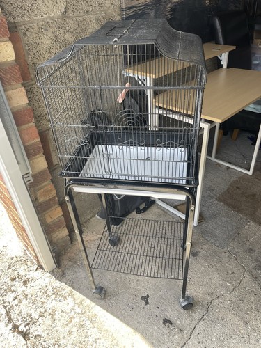 Large metal bird cage - large,