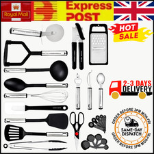 Kitchen Utensils Set - 25pieces Non-Stick Heat Resistant Cooking Tools Gadgets