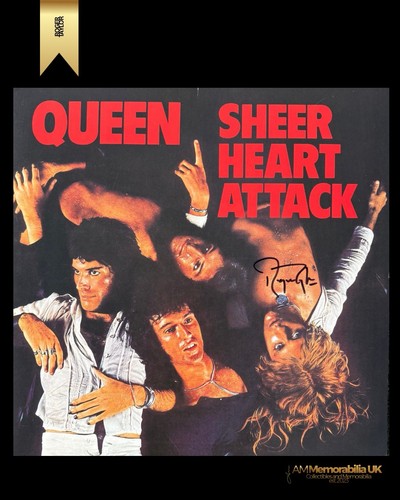 Roger taylor hand signed - roger,