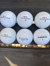 6 Pinnacle Golf Balls
