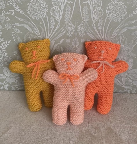Hand knitted set - hand,