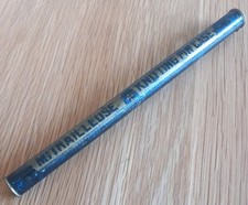 VINTAGE ANTIQUE ADVERTISING KNITTING NEEDLE CASE BY MITRAILLEUSE 