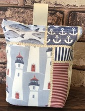 Nautical coast leather - nautical, /